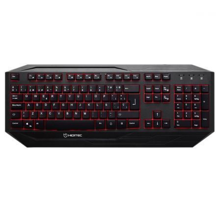 Hiditec GK200 Teclado Gaming USB QWERTY Retroiluminado 3 Colores